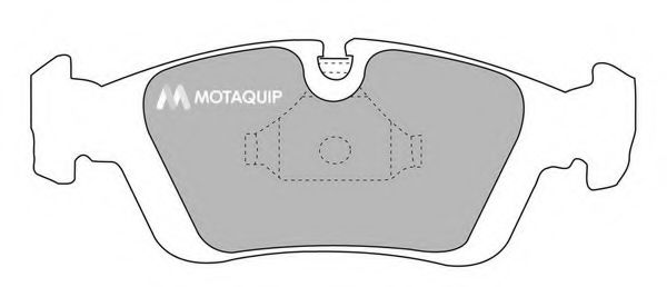 Тормозные колодки MOTAQUIP LVXL332