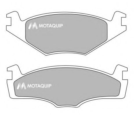 Тормозные колодки MOTAQUIP LVXL377