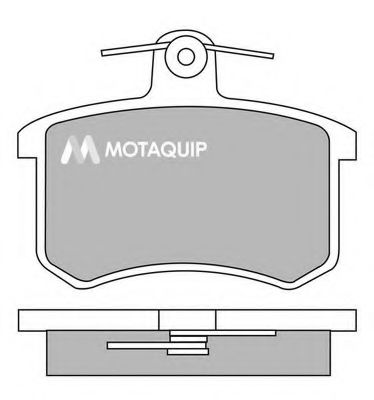 Тормозные колодки MOTAQUIP LVXL394