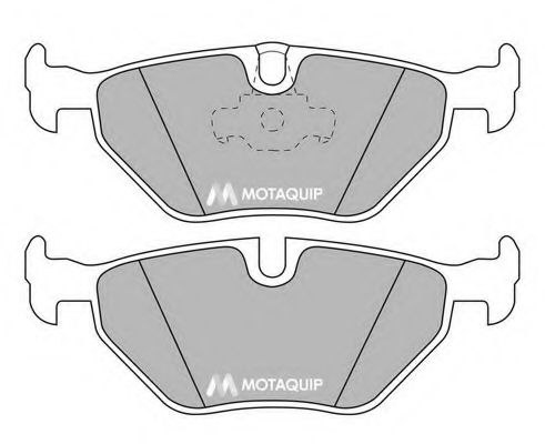 Тормозные колодки MOTAQUIP LVXL492