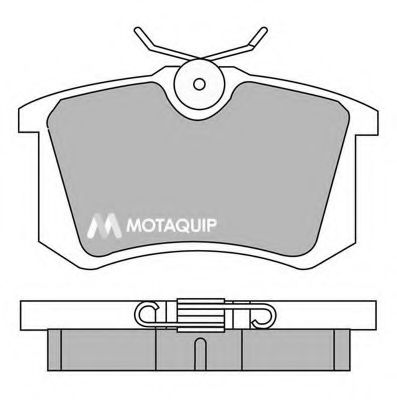 Тормозные колодки MOTAQUIP LVXL504
