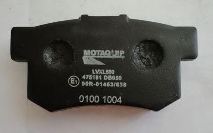 Тормозные колодки MOTAQUIP LVXL550