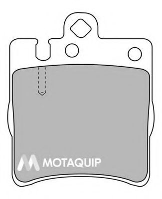 Тормозные колодки MOTAQUIP LVXL556