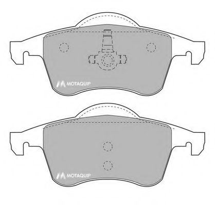 Тормозные колодки MOTAQUIP LVXL639