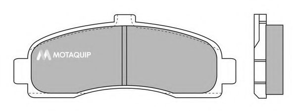 Тормозные колодки MOTAQUIP LVXL664