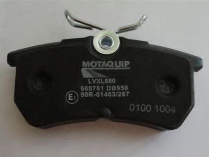 Тормозные колодки MOTAQUIP LVXL680