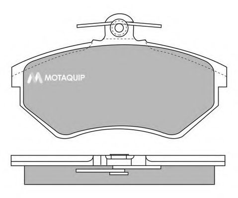 Тормозные колодки MOTAQUIP LVXL690