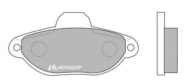 Тормозные колодки MOTAQUIP LVXL706
