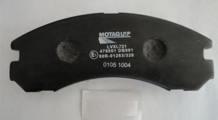Тормозные колодки MOTAQUIP LVXL721