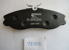 Тормозные колодки MOTAQUIP LVXL724
