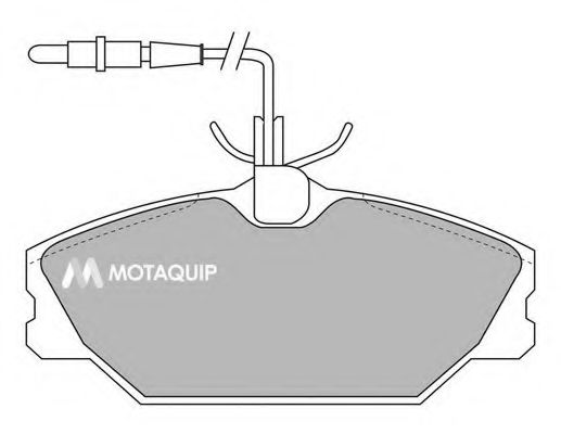 Тормозные колодки MOTAQUIP LVXL847