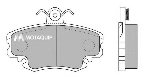 Тормозные колодки MOTAQUIP LVXL848 Тормозные колодки MOTAQUIP LVXL848