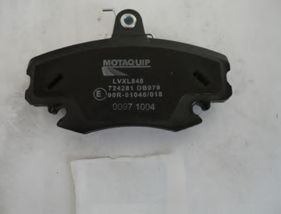 Тормозные колодки MOTAQUIP LVXL848
