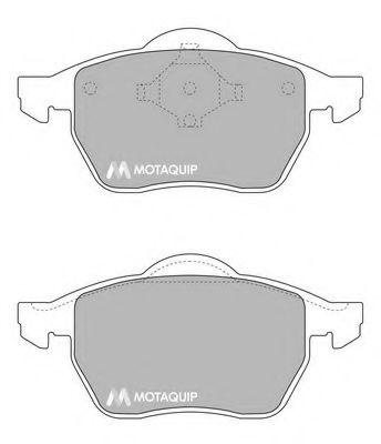 Тормозные колодки MOTAQUIP LVXL873