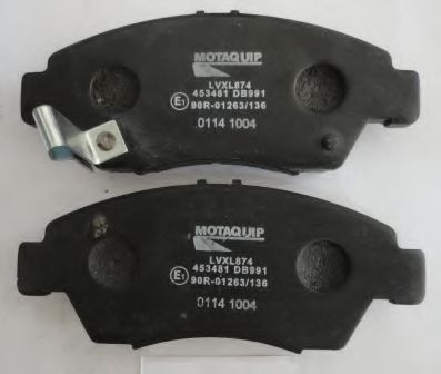 Тормозные колодки MOTAQUIP LVXL874