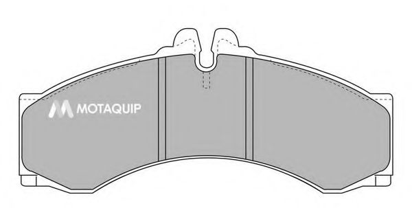 Тормозные колодки MOTAQUIP LVXL989