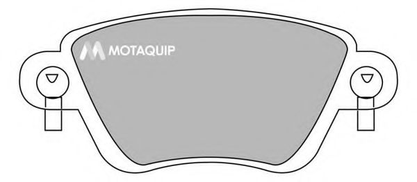 Тормозные колодки MOTAQUIP LVXL997