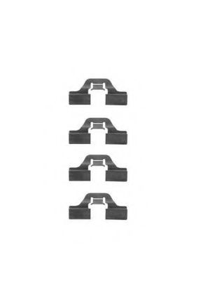 Скобы тормозных колодок MOTAQUIP VMK805