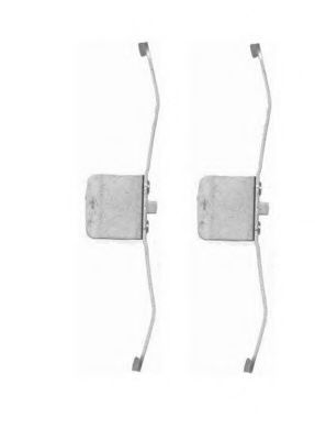 Скобы тормозных колодок MOTAQUIP VMK868