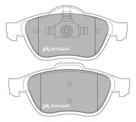 Тормозные колодки MOTAQUIP LVXL1093