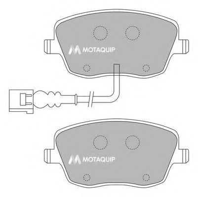 Тормозные колодки MOTAQUIP LVXL1099
