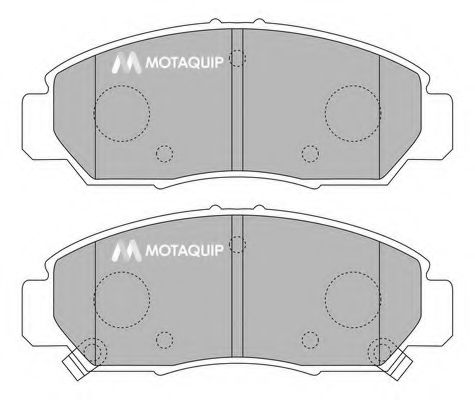 Тормозные колодки MOTAQUIP LVXL1149