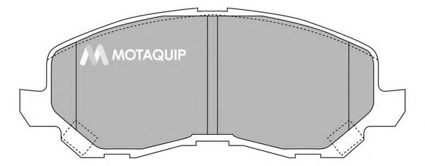 Тормозные колодки MOTAQUIP LVXL1155