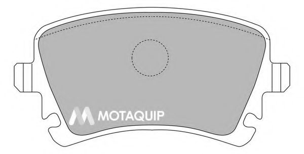 Тормозные колодки MOTAQUIP LVXL1172