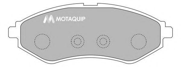 Тормозные колодки MOTAQUIP LVXL1175