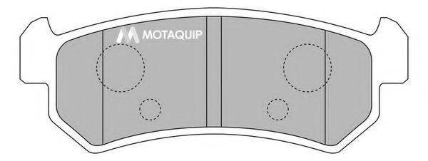Тормозные колодки MOTAQUIP LVXL1177
