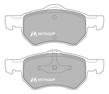 Тормозные колодки MOTAQUIP LVXL1178