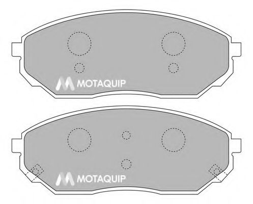 Тормозные колодки MOTAQUIP LVXL1201