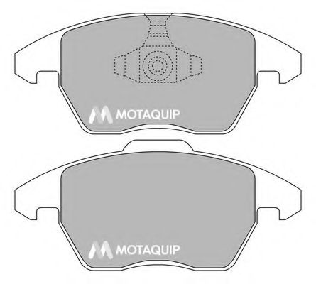 Тормозные колодки MOTAQUIP LVXL1254