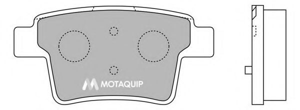 Тормозные колодки MOTAQUIP LVXL1261
