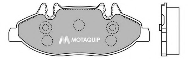 Тормозные колодки MOTAQUIP LVXL1269