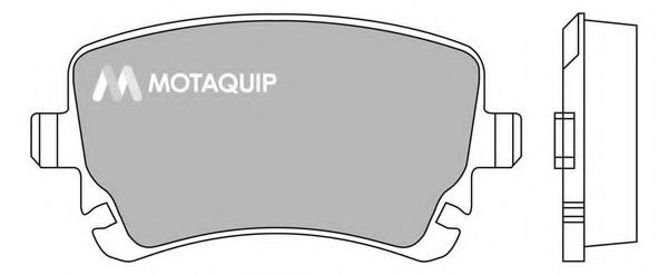 Тормозные колодки MOTAQUIP LVXL1290