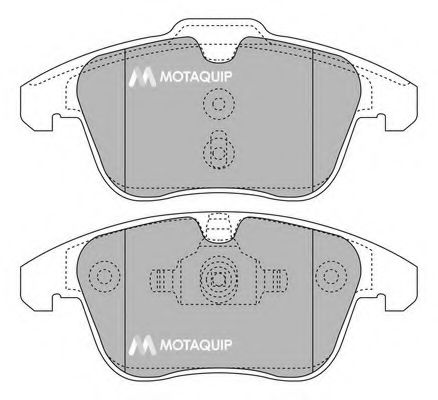 Тормозные колодки MOTAQUIP LVXL1293