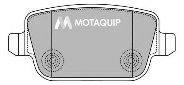 Тормозные колодки MOTAQUIP LVXL1294