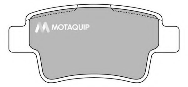 Тормозные колодки MOTAQUIP LVXL1309