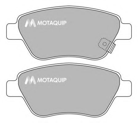 Тормозные колодки MOTAQUIP LVXL1320