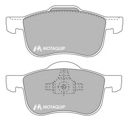 Тормозные колодки MOTAQUIP LVXL1326