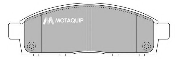 Тормозные колодки MOTAQUIP LVXL1336