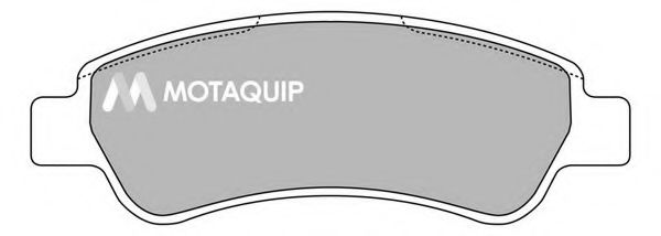 Тормозные колодки MOTAQUIP LVXL1341