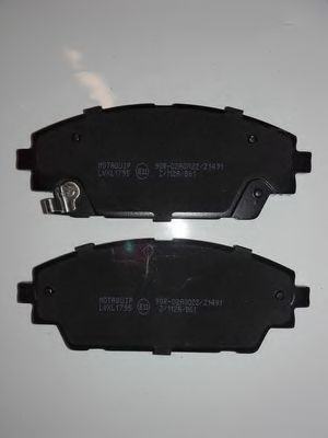 Тормозные колодки MOTAQUIP LVXL1795