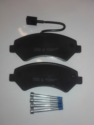 Тормозные колодки MOTAQUIP LVXL1824