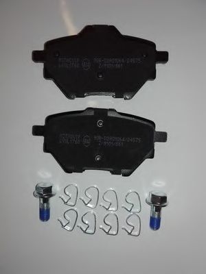 Тормозные колодки MOTAQUIP LVXL1760