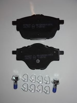 Тормозные колодки MOTAQUIP LVXL1761
