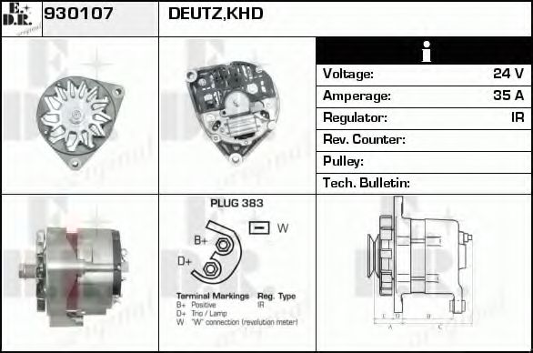 Генератор edr 930107