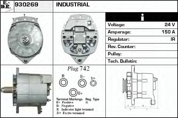 Генератор edr 930269