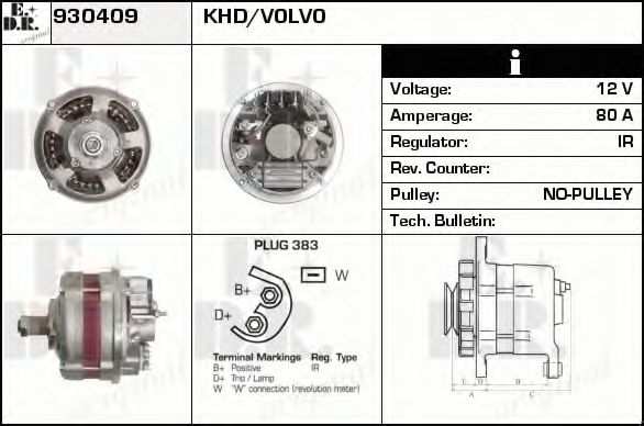 Генератор edr 930409